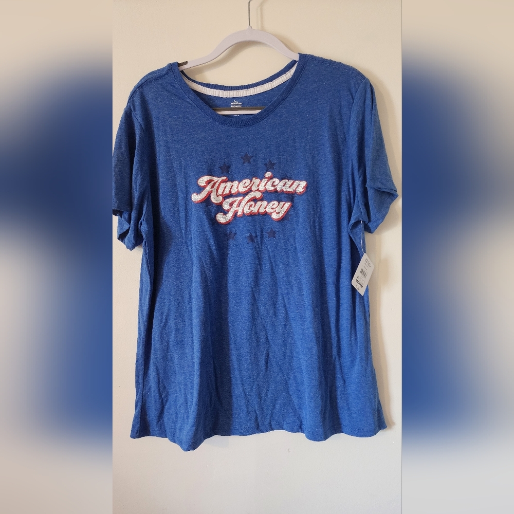 New With Tag American Honey Womens Tshirt 2x